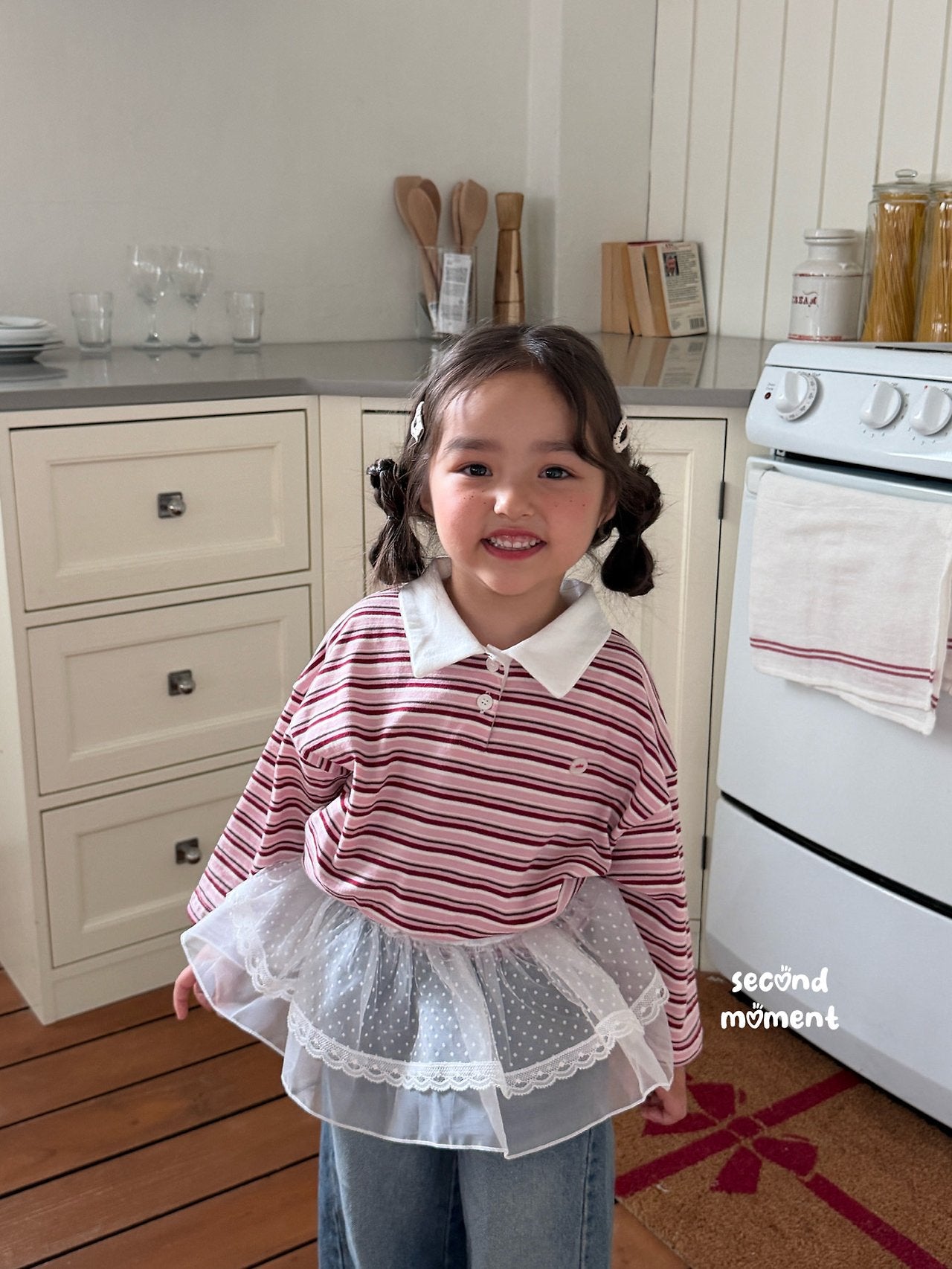 ［second moment］Lace wrap skirt
