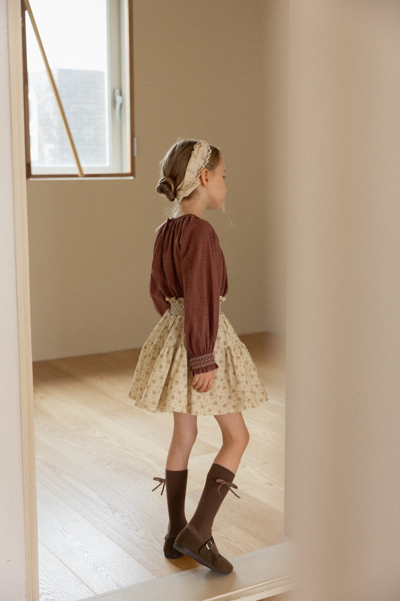 ［perrobebe］Jasmine smock blouse