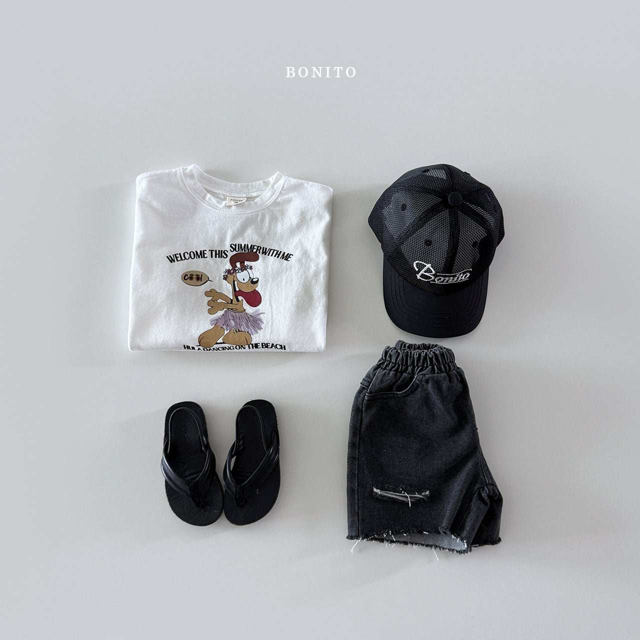 ［Bonito］Hula dance tee