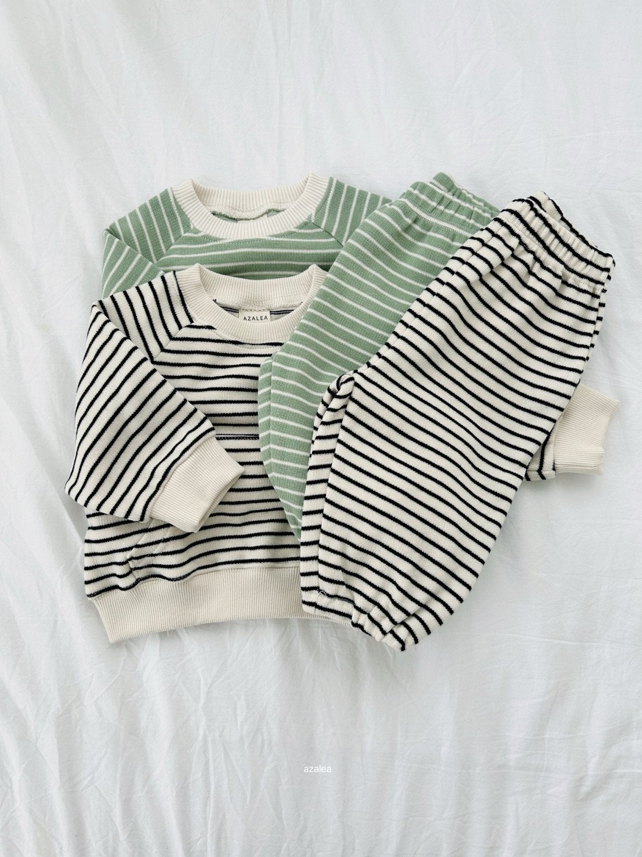 ［azalea］Jay stripe set up (baby)