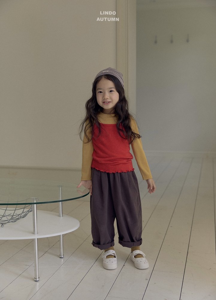［LINDO］Softy basic tee