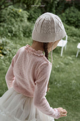 ［momo ann］Eyelet tee