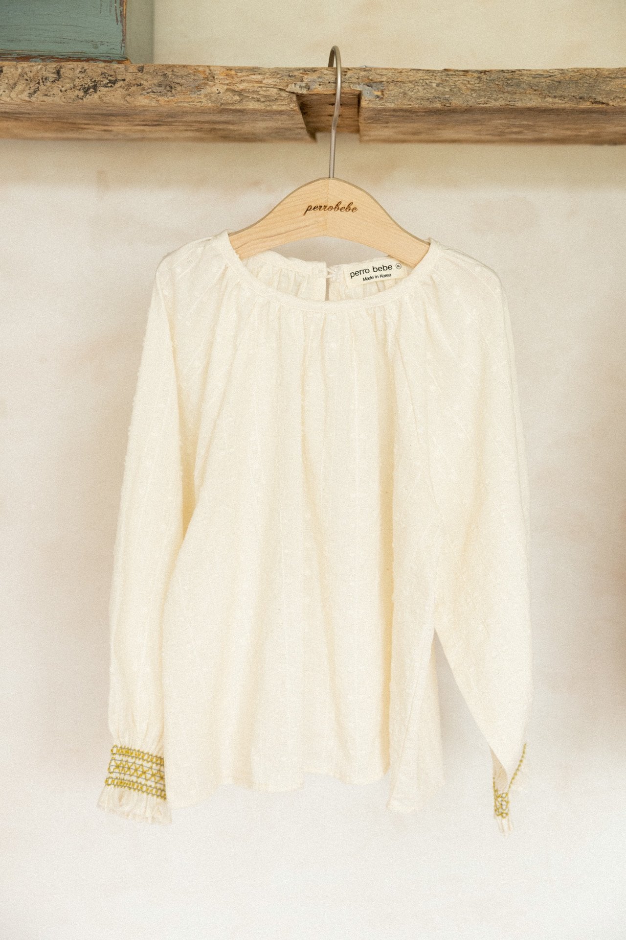 ［perrobebe］Jasmine smock blouse