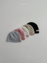 ［minirobe］Robe eyelet beanie