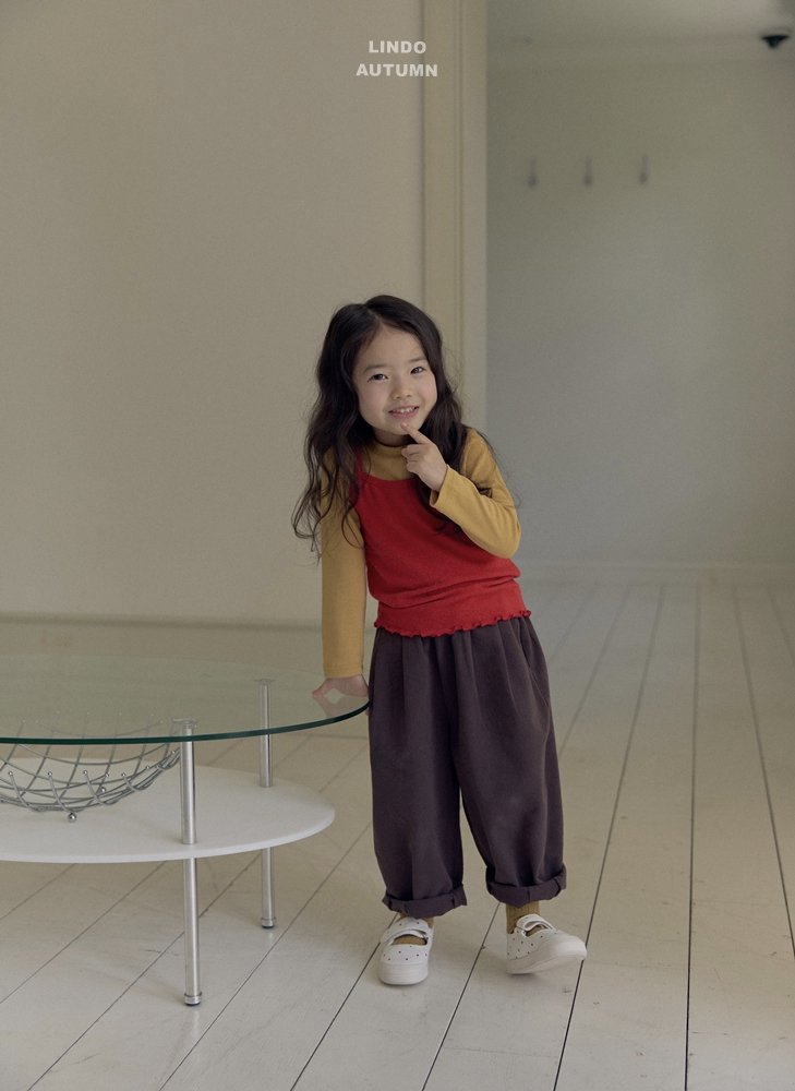 ［LINDO］Softy basic tee