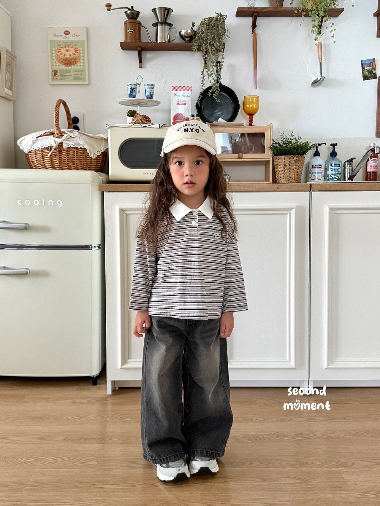 ［second moment］Muse denim pants