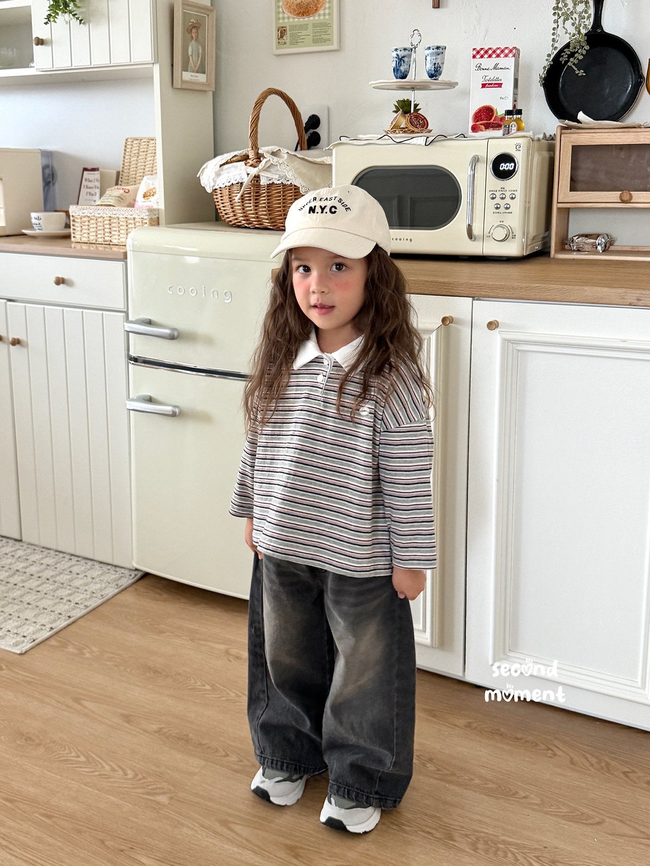 ［second moment］Muse denim pants