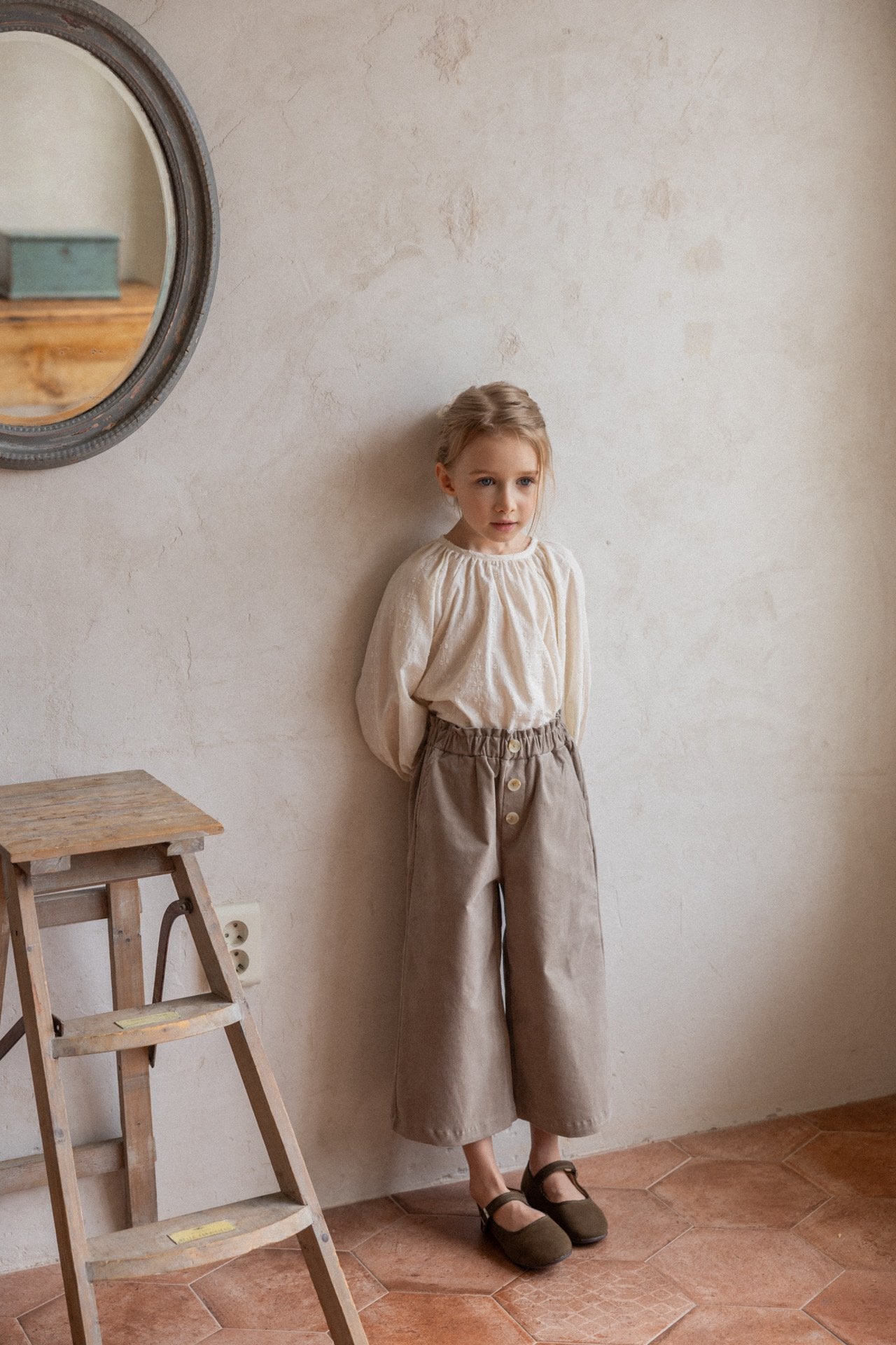 ［perrobebe］Jasmine smock blouse