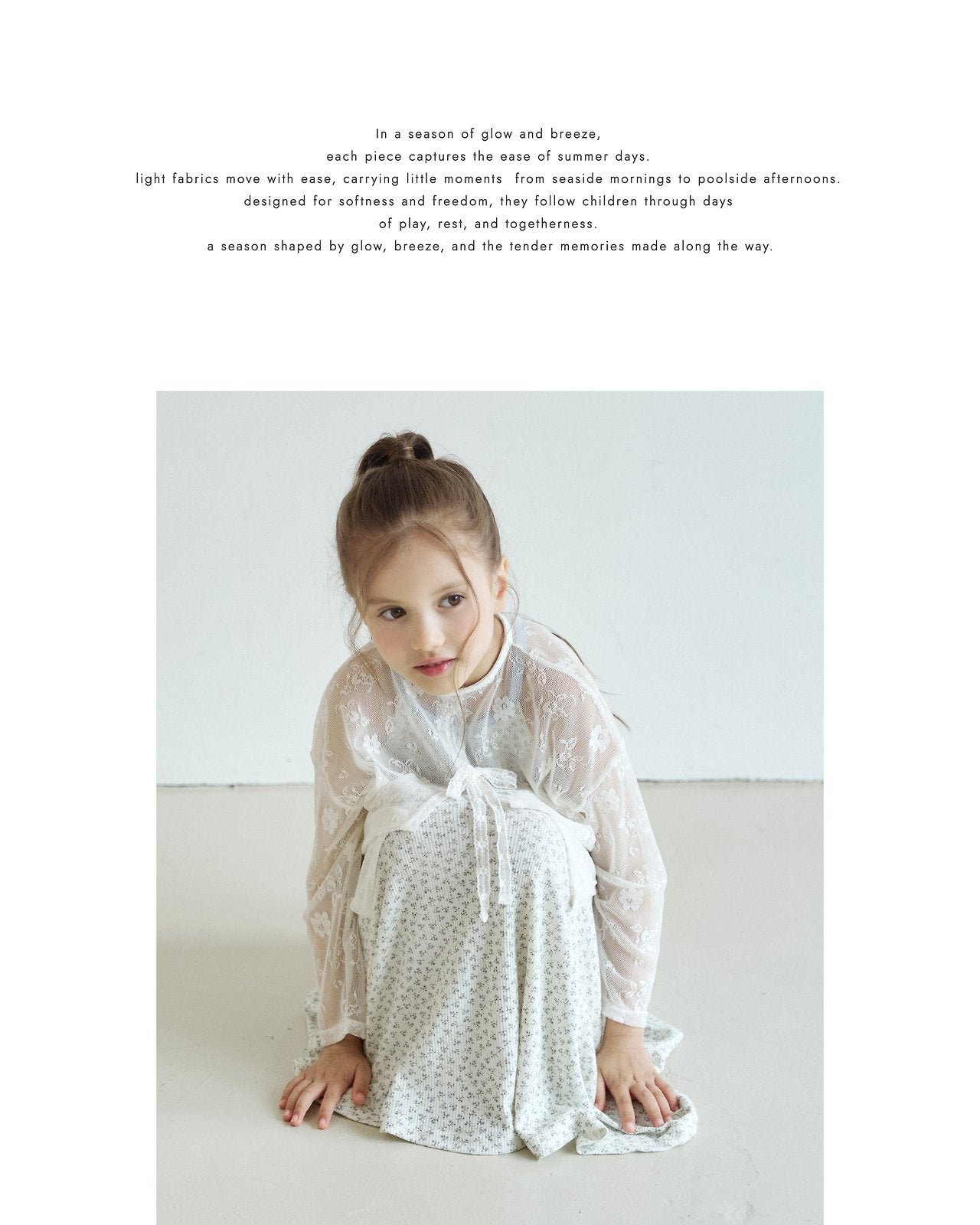 ［ROSETTE］Graice lace tops