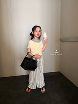 ［comma］Halter layered tee