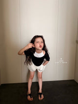 ［comma］Halter layered tee