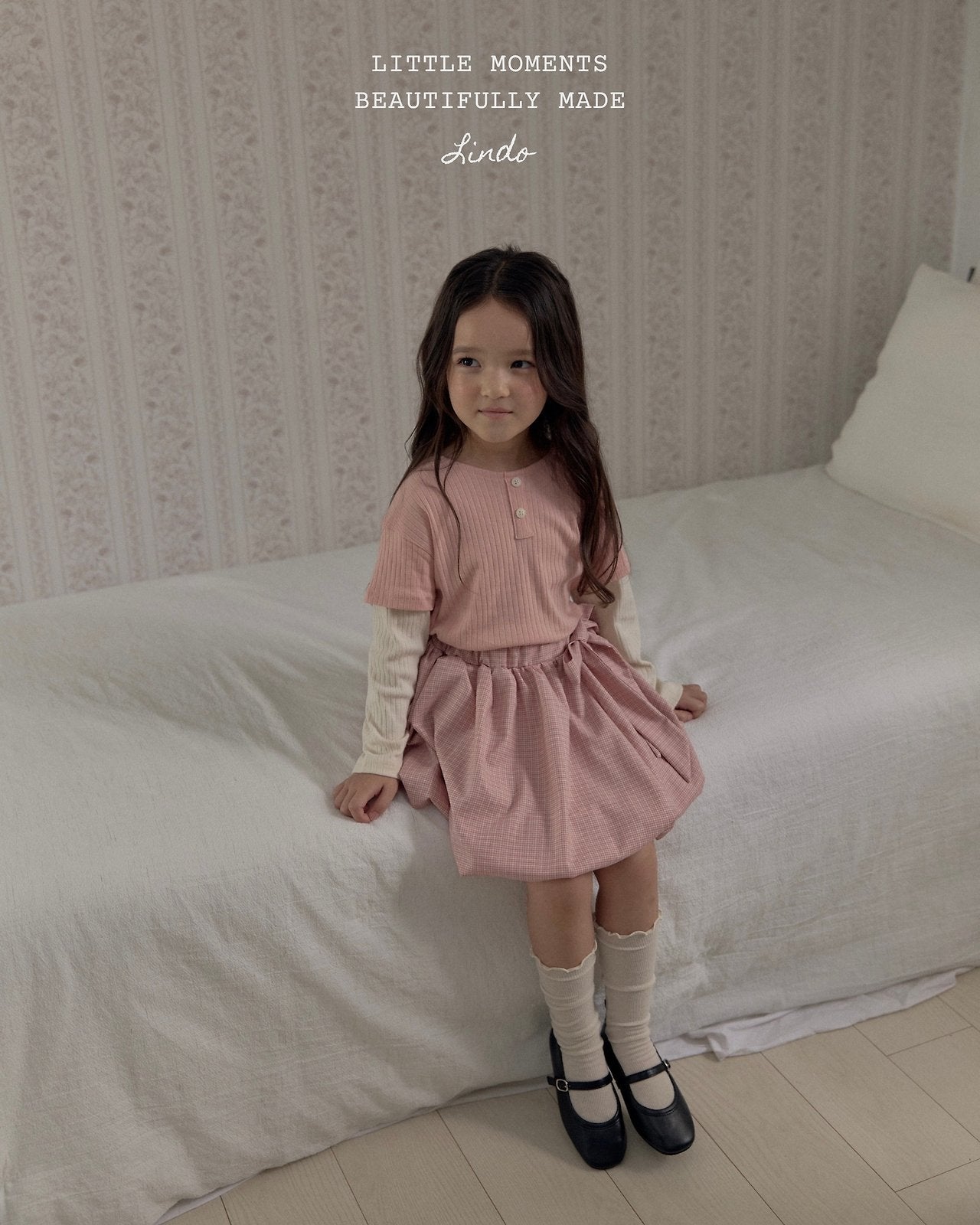 ［LINDO］Candy layered tee