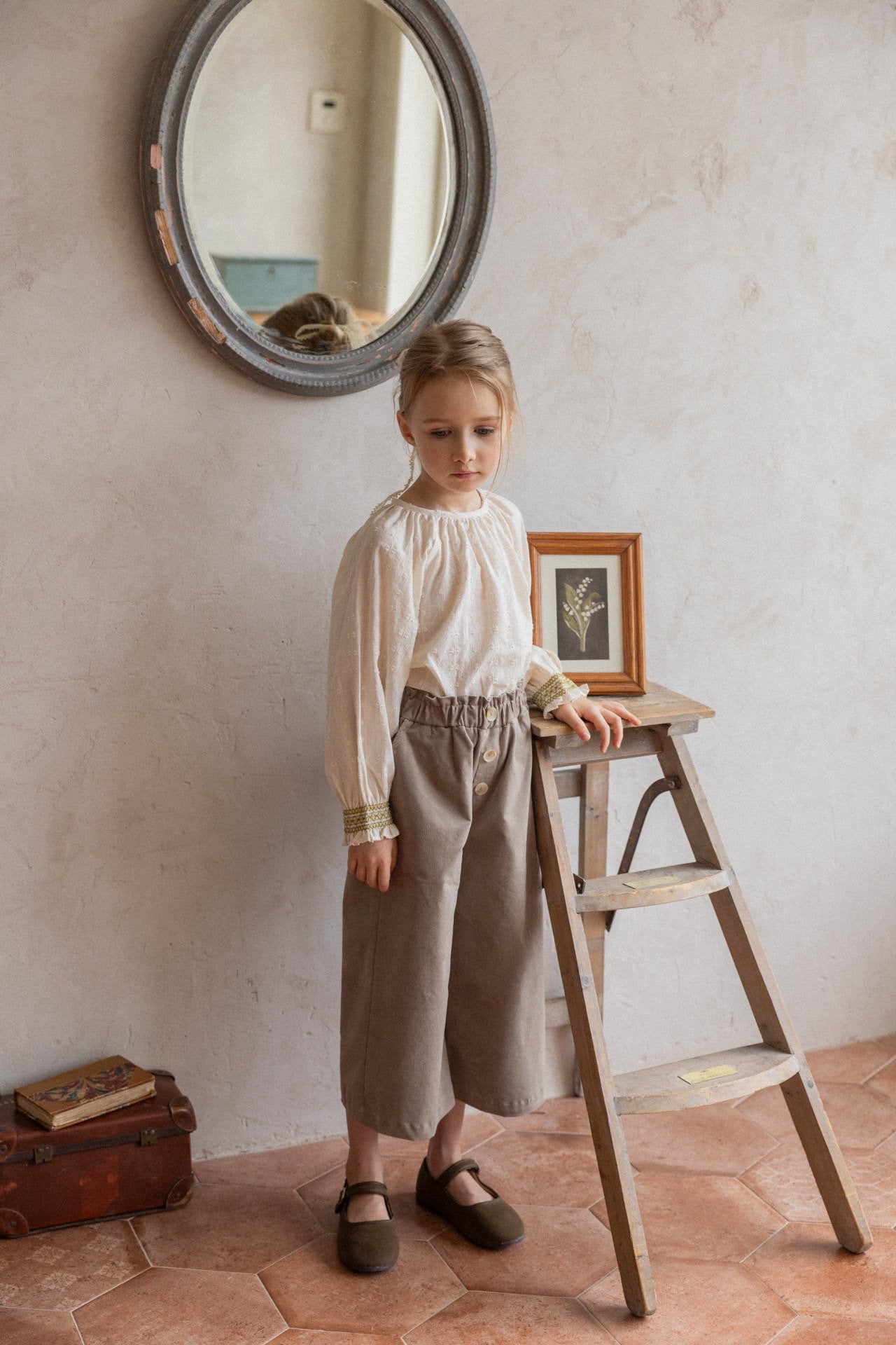 ［perrobebe］Jasmine smock blouse