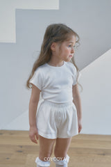 ［COYCOYA］Plain short sleeve tee