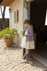 ［perrobebe］Arin lace cardigan (lavender)