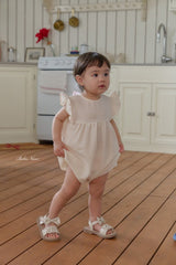 ［bebenine］Petit frill ribbon rompers