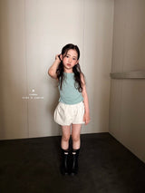 ［comma］Back open dot tee