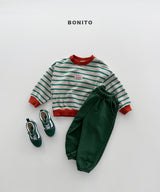 ［Bonito］Colorful stripe mtm