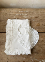 ［monbebe］Bonbon lace bib