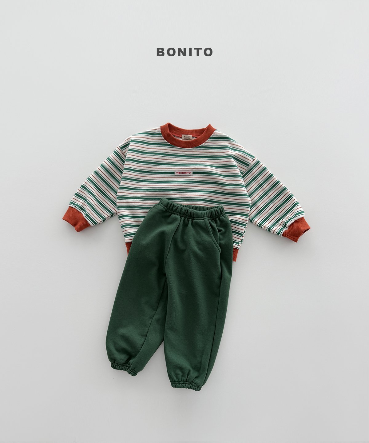 ［Bonito］Colorful stripe mtm