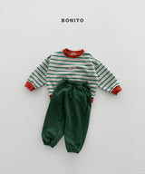 ［Bonito］Colorful stripe mtm
