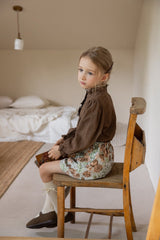 ［perrobebe］Agnes pico lace blouse