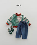 ［Bonito］Colorful stripe mtm