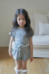 ［COYCOYA］Plain short sleeve tee