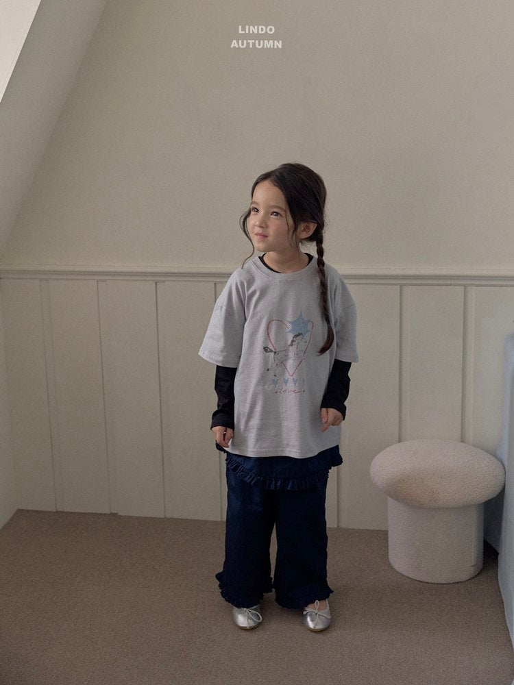 ［LINDO］Softy basic tee