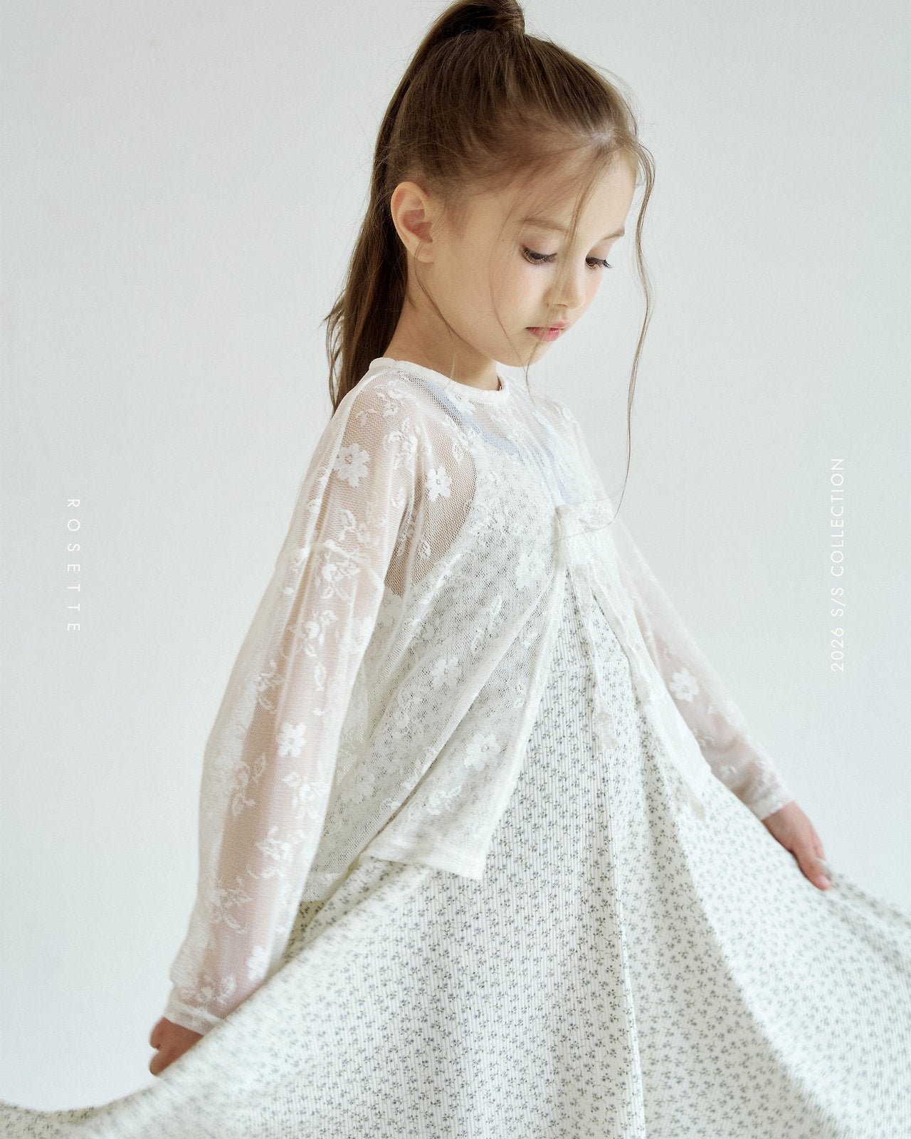 ［ROSETTE］Graice lace tops
