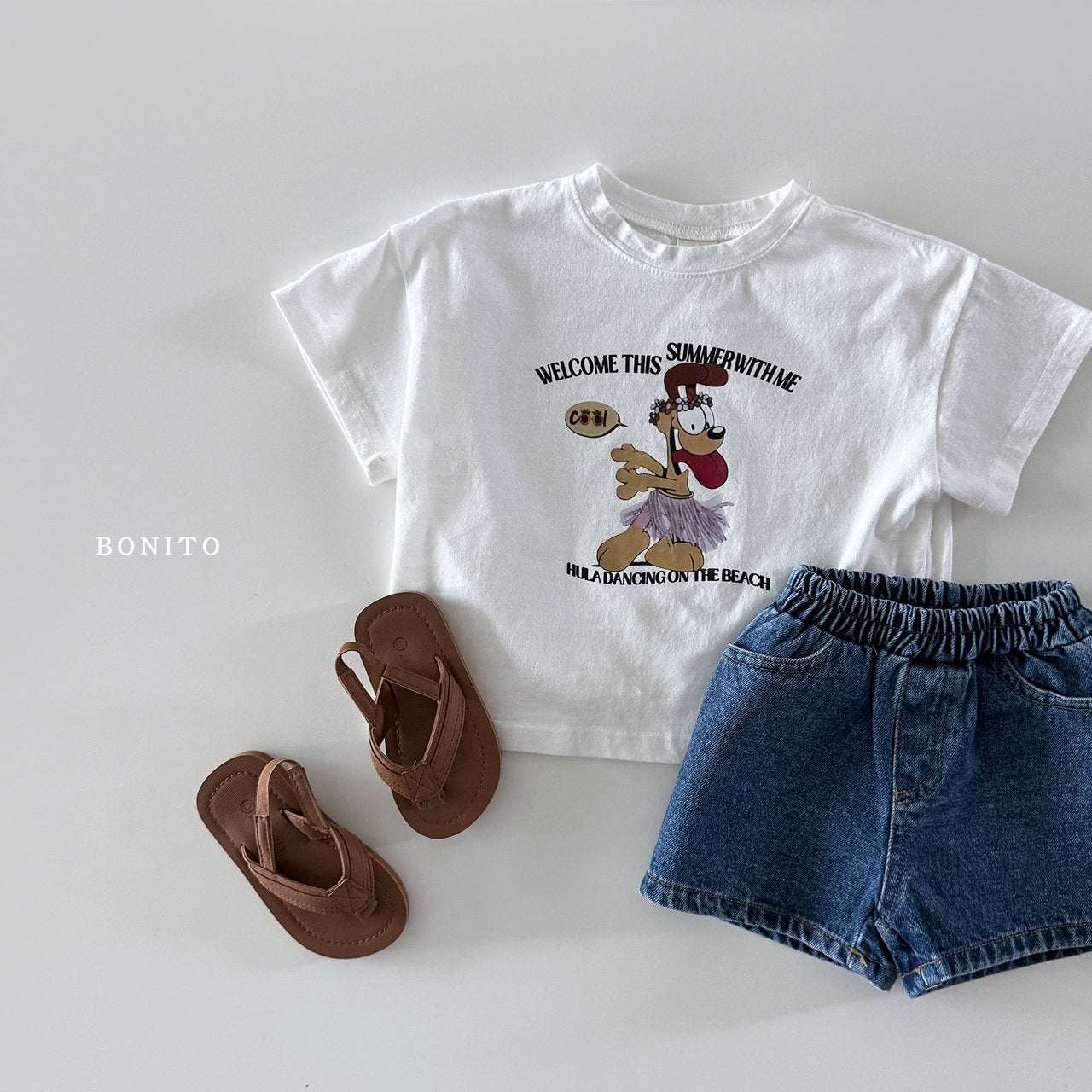 ［Bonito］Hula dance tee