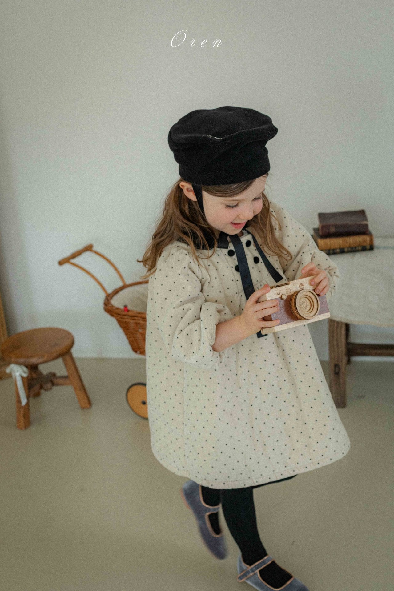 ［OREN］Noel fleece beret