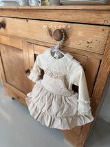 ［marron］Quilting frill rompers