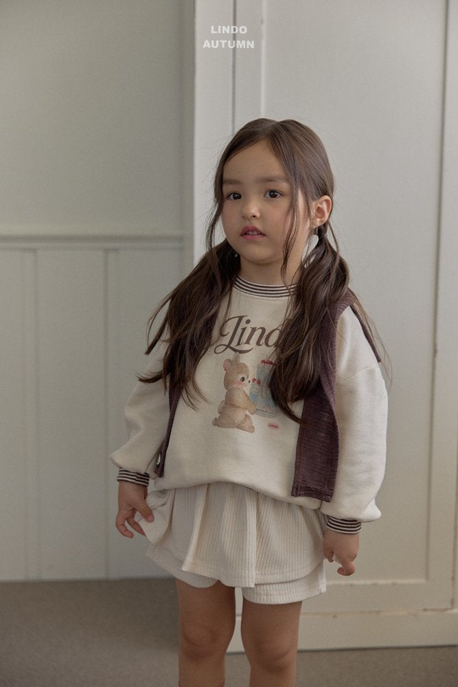 ［LINDO］Rib tie shawl cardigan