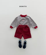 ［Bonito］Colorful stripe mtm