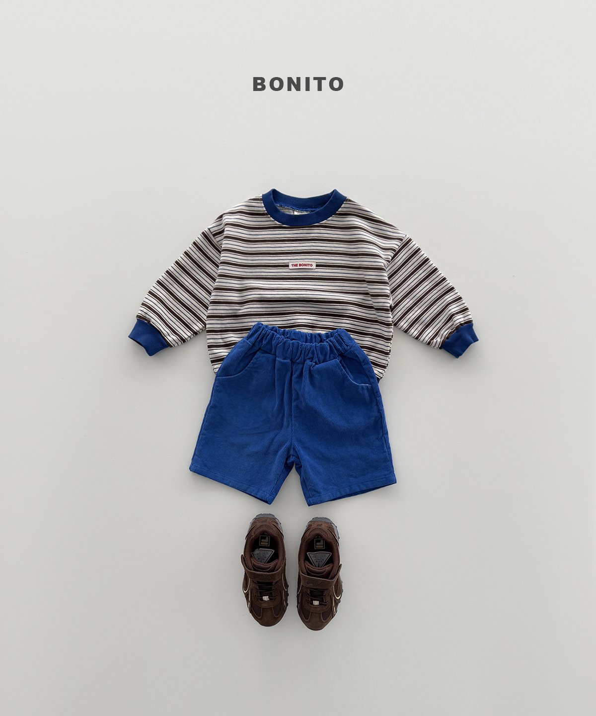 ［Bonito］Colorful stripe mtm