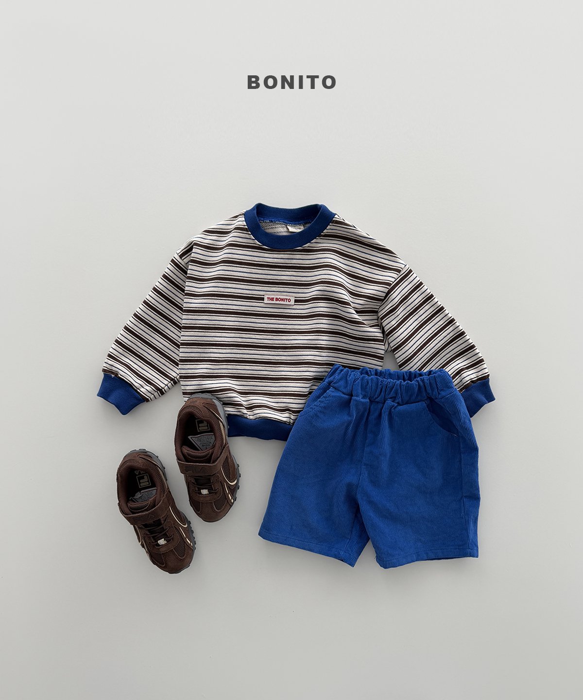 ［Bonito］Colorful stripe mtm