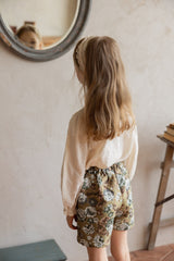 ［perrobebe］Agnes pico lace blouse