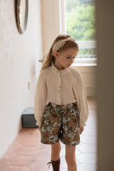 ［perrobebe］Agnes pico lace blouse