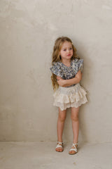 ［FLO］Sian flower blouse