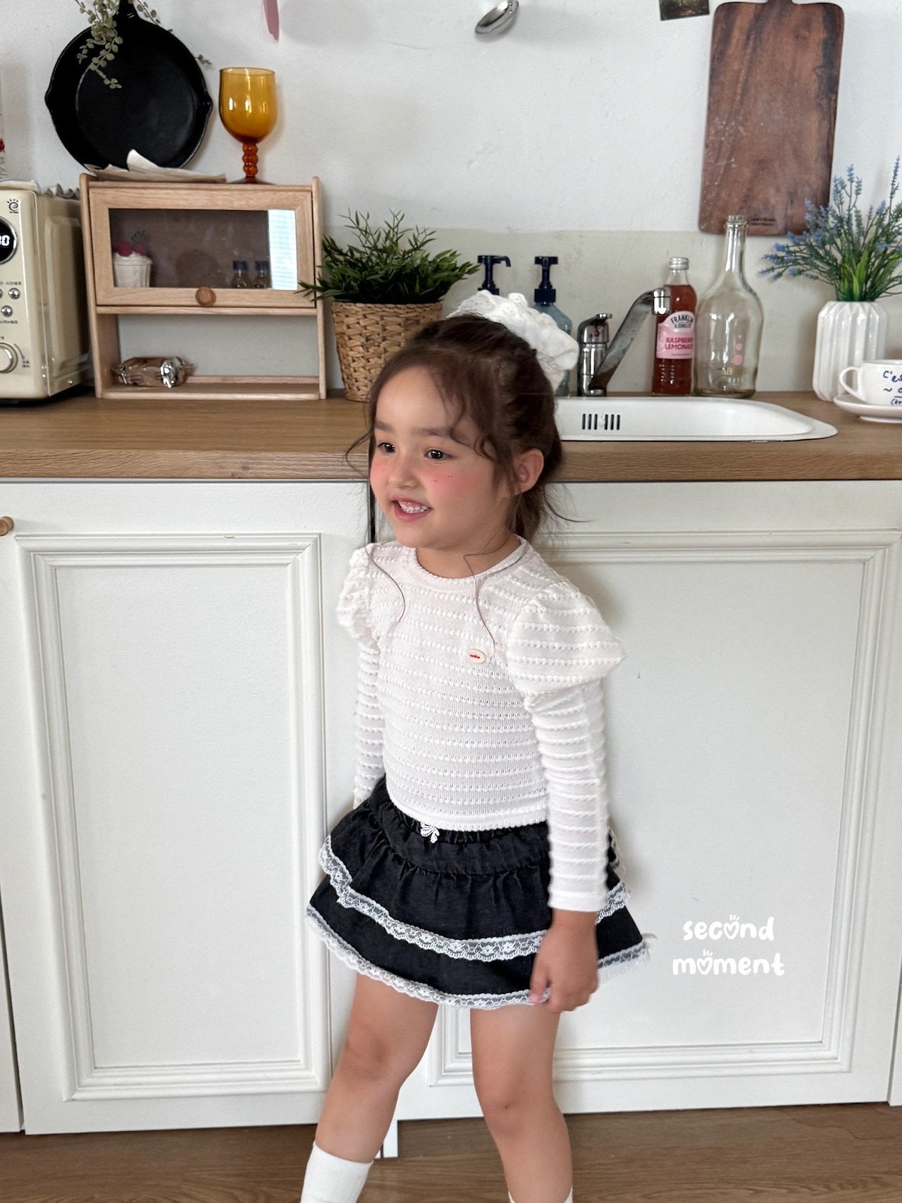 ［second moment］Vanilla puff tops