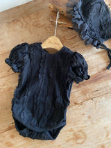 ［Anne shirley］Claudine rompers (bonnet set)