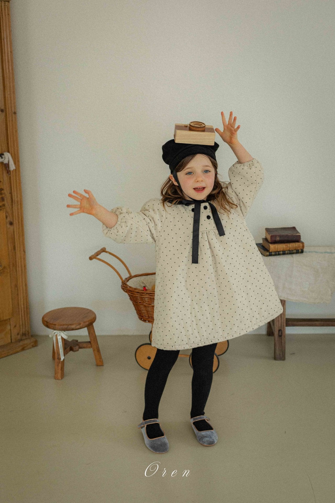 ［OREN］Noel sailor padding one-piece (2oz)