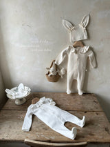 ［monbebe］Bling frill newborn suit