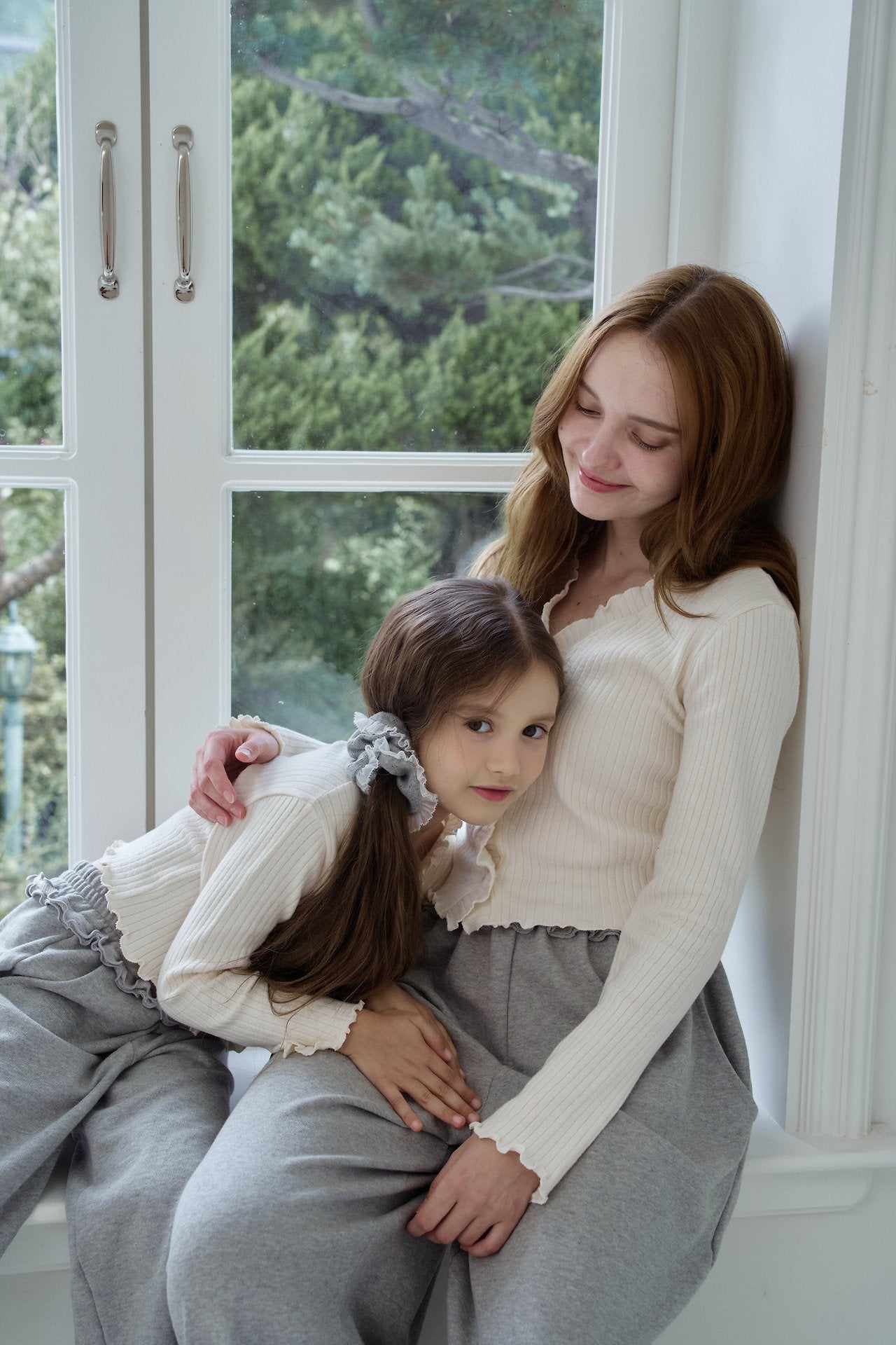 ［momo ann］Rib cardigan (kids)