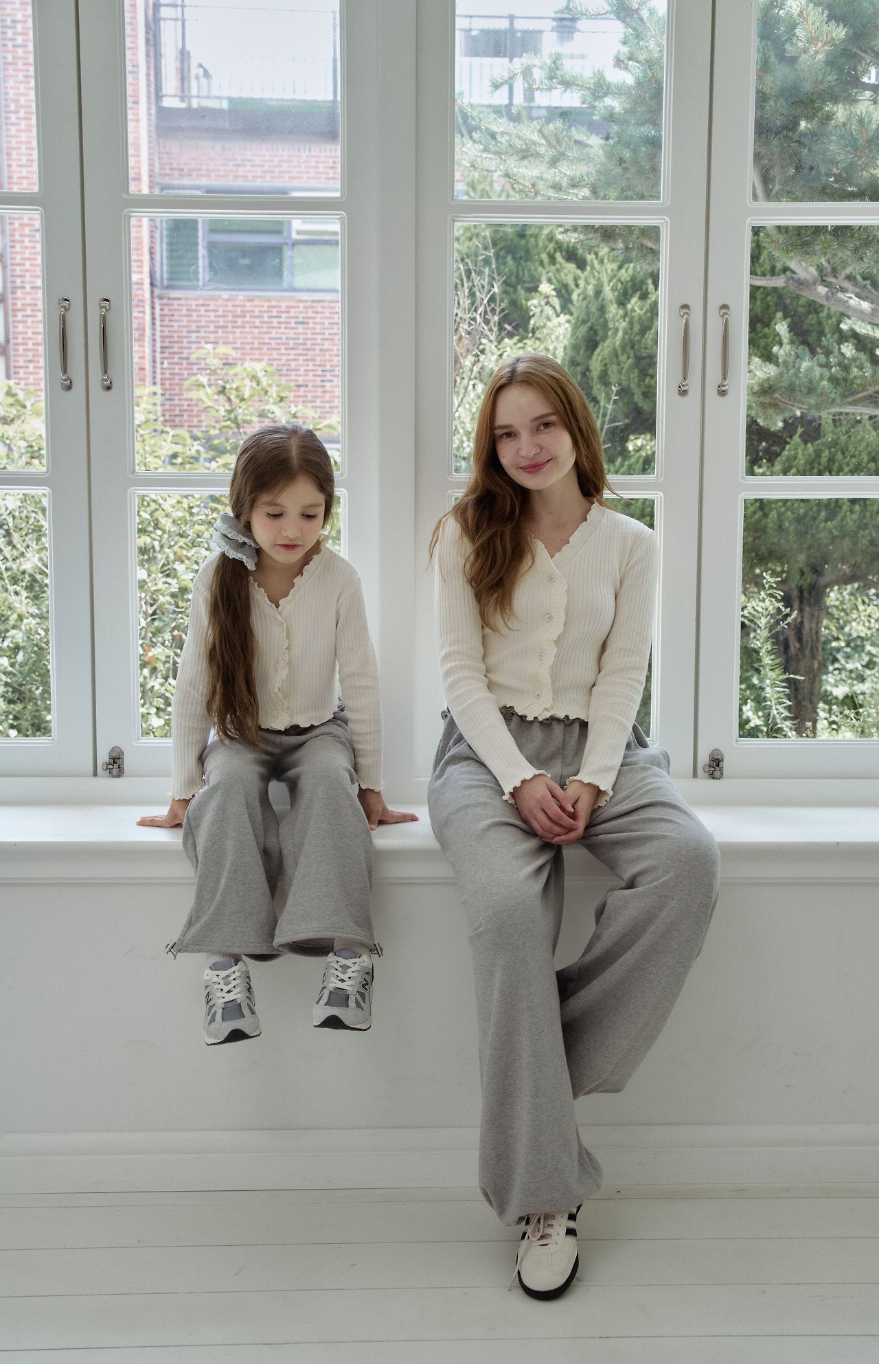 ［momo ann］Rib cardigan (kids)