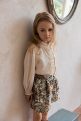 ［perrobebe］Agnes pico lace blouse