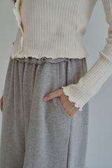 ［momo ann］Rib cardigan (adult)
