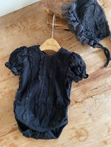 ［Anne shirley］Claudine rompers (bonnet set)