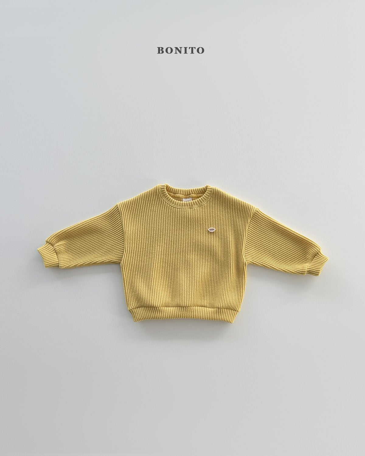 ［Bonito］Pop knit mtm
